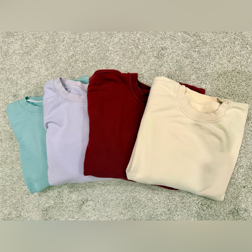 BUNDLE: lululemon Perfectly Oversized Crew